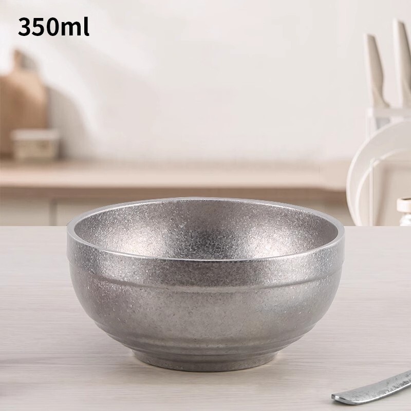 純チタン茶碗二重真空断熱抗菌新鮮保持卸売りプレゼントカラーチタン碗食器ピクニック屋外家庭用|undefined