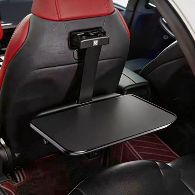 Xiaomi Su7 Car Table Lynk & Co 08 Car Laptop Holder Eating Car Dining Table (Car table board) - black-large-table-for-xiaomi-seats