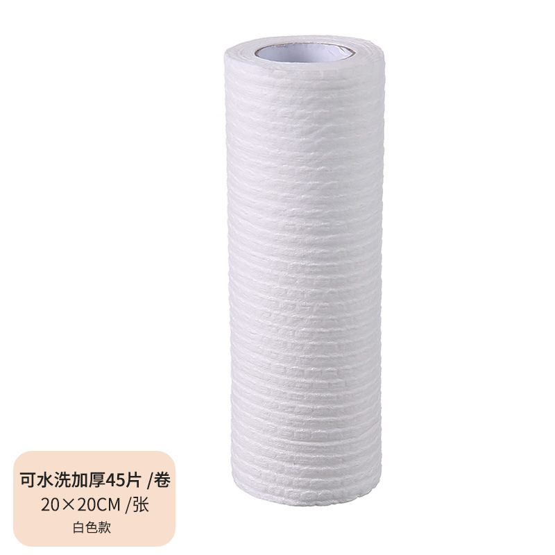 Lavar platos en húmedo y suministros de limpieza en seco para el hogar papel de cocina tela no tejida desechable absorbente sin pelusa trapo Perezoso