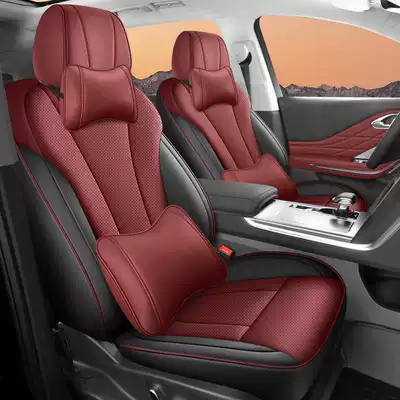 covers, suitable for all seasons, Modelə uyğun (Original) oturacaq örtükləri - martha-red-deluxe-edition-five-seater-full-coverage-for-the-front-row-partial-coverage-for-the-back-row