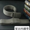 goods in stock wholesale student Military training The belt weave Outside the belt canvas For training Waist belt belt Waist literature Retro