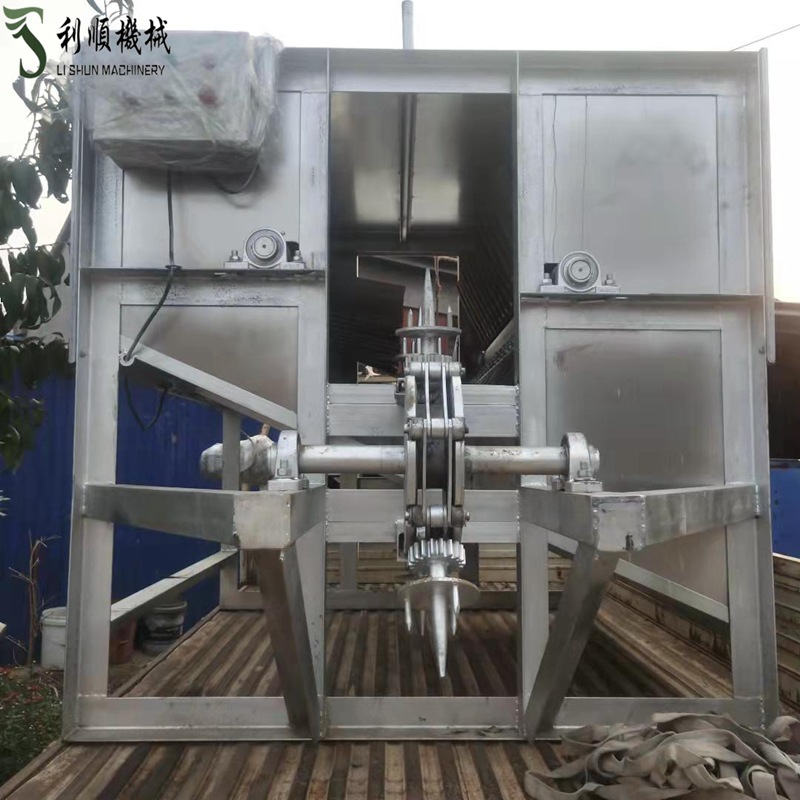 卧式猪头退毛打头机 大中型猪头打毛机全自动型