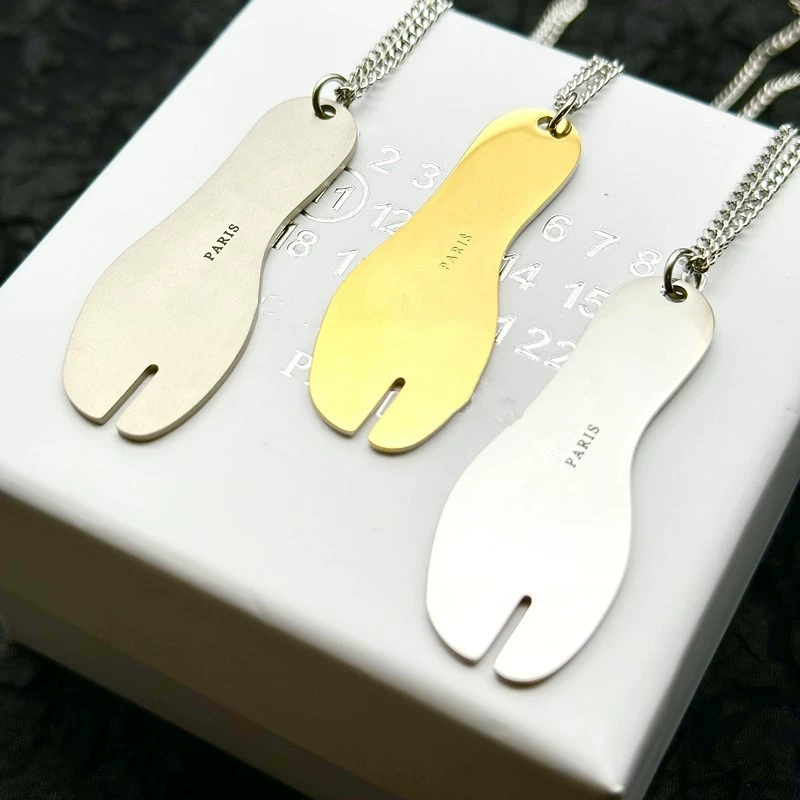 Колье-чокер PYC 21ss в классическом стиле таби, уникальный дизайн для пар в европейском и американском стиле, цепочка для свитера с раздельными наконечниками