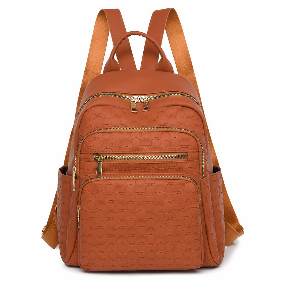 Mochila 2025 nueva moda moda versátil mochila de gran capacidad para mujeres fuera de alta sensación de mochila multifuncional