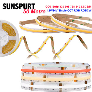 LED�͉�12V��ɫ׃���pɫ��COB��24V����RGBCCT�����{�⾀�͟��l