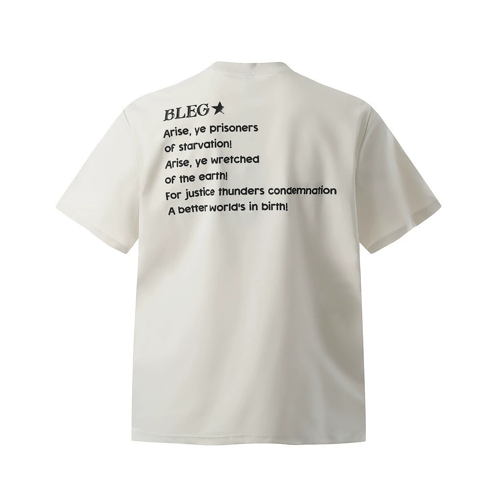 Trend breathable short sleeve T-shirt for leisure, oversize