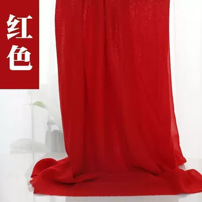 Chiffon fabric for summer, non-transparent, draping skirt fabric, clothing lining, white and black gauze skirt lining fabric (Car roof lining) - standard-