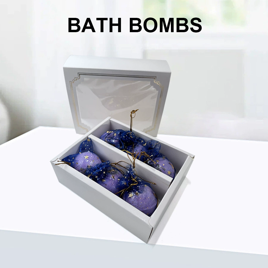 Натуральные шипучие ванны с индивидуальным ароматом для расслабления, разноцветные