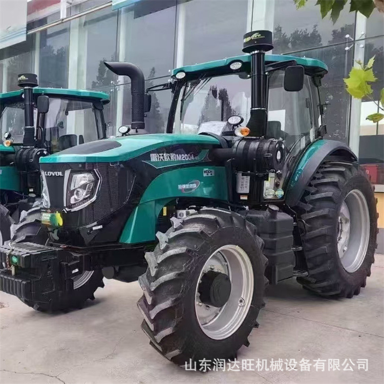 2004动力换向雷沃200马力拖拉机 潍柴发动机前后配重耕地犁地机
