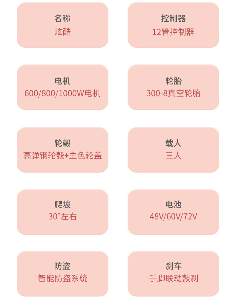Electric Tricycle Adult Household Small Elderly Pick-up Children to School Electric Tricycle Women's Battery Car Step