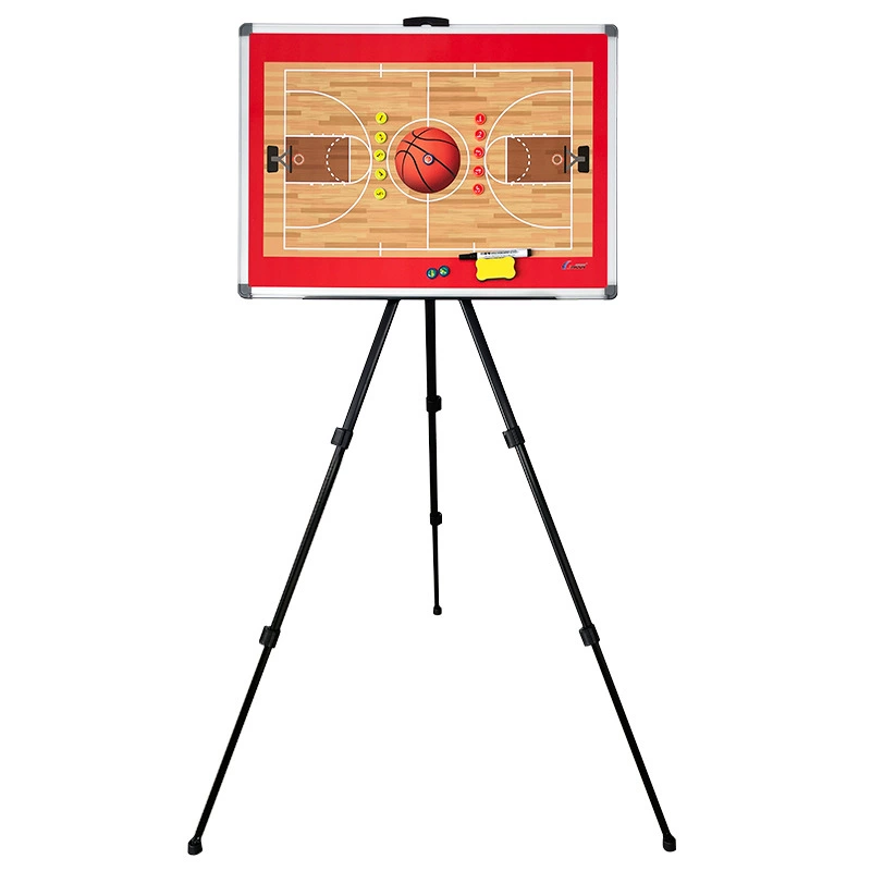 Подставные баскетбольные тактические пластины Двусторонние магнитные притяжения может писать стираемые игры тренер портативный тактический демонстрационный рюкзак