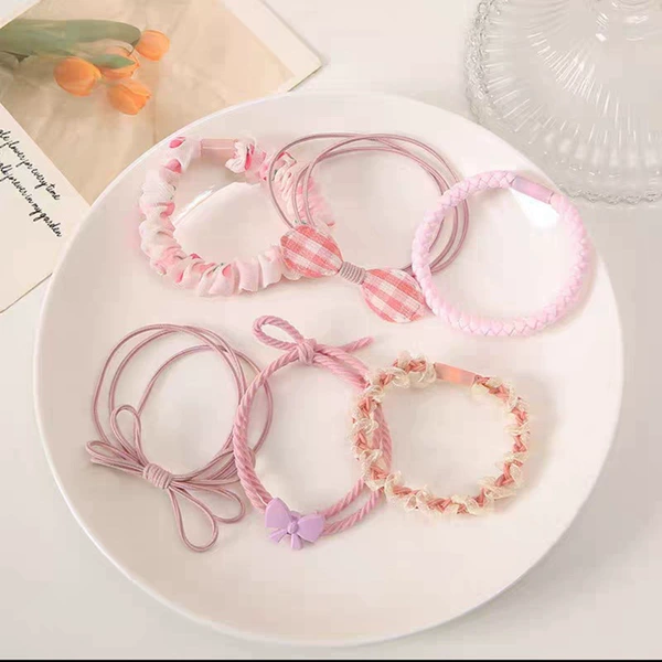 Fuchsia set, 6 pieces