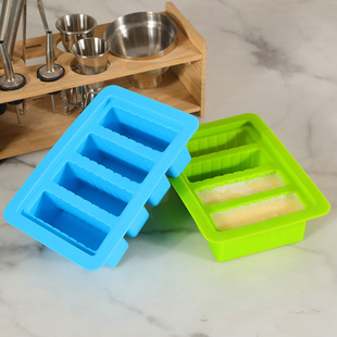 Spot Silicone Butter Mold Food Grade Silicone Box Butter Paste Mold Ice Tray Ice Cream Chocolate Silicone Mold