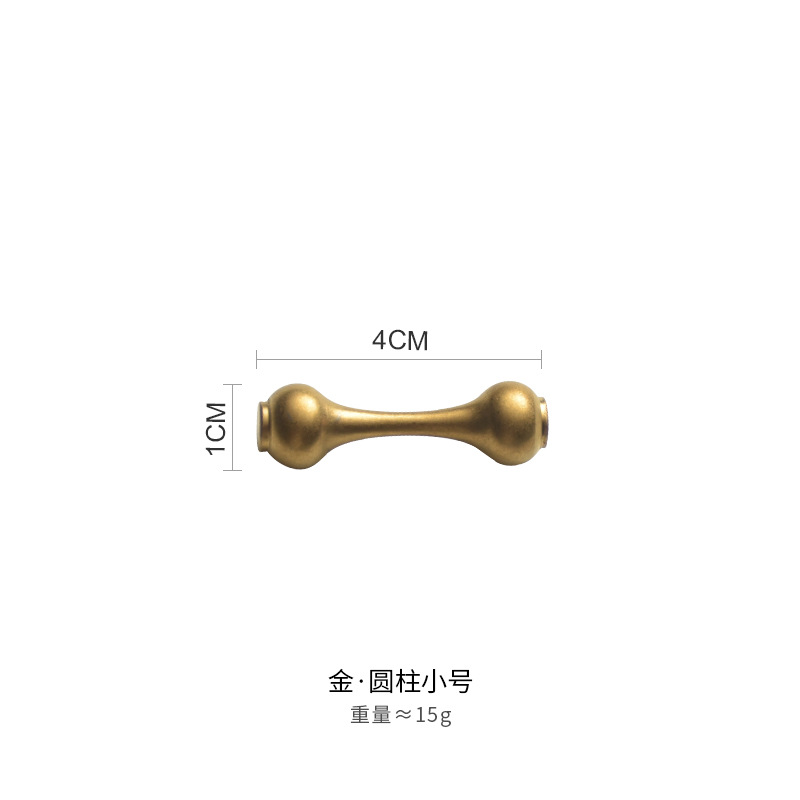 황금 원통형 스몰 사이즈