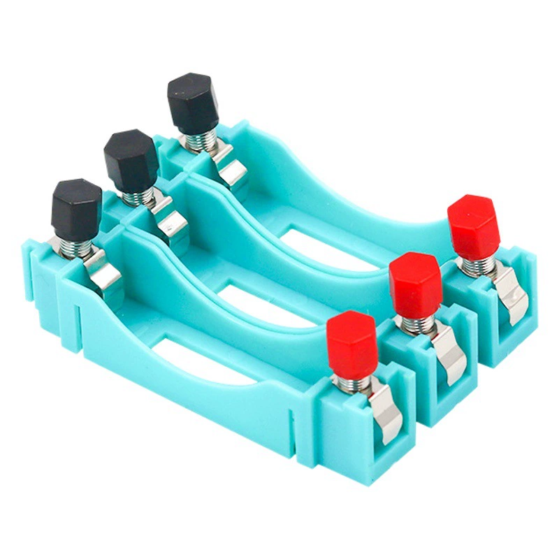 Блок для подключения батареек №5 для школьников (начальная и средняя школа), экспериментальное оборудование по физике, для электрических цепей, можно подключать последовательно или параллельно, держатель для батареек