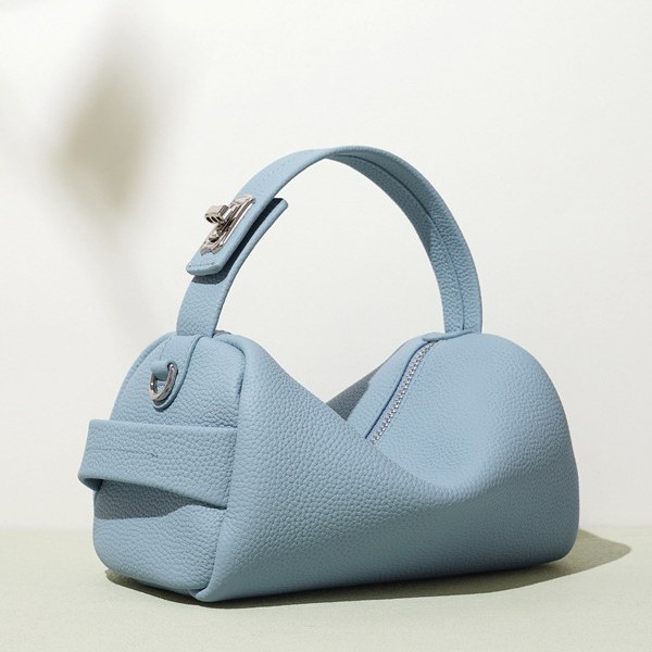 Genuine Leather Cheese Bag Korean Style Soft Leather Large Capacity Bag 2025 New Style Bag Women's Bag Shoulder Bag Crossbody Bag