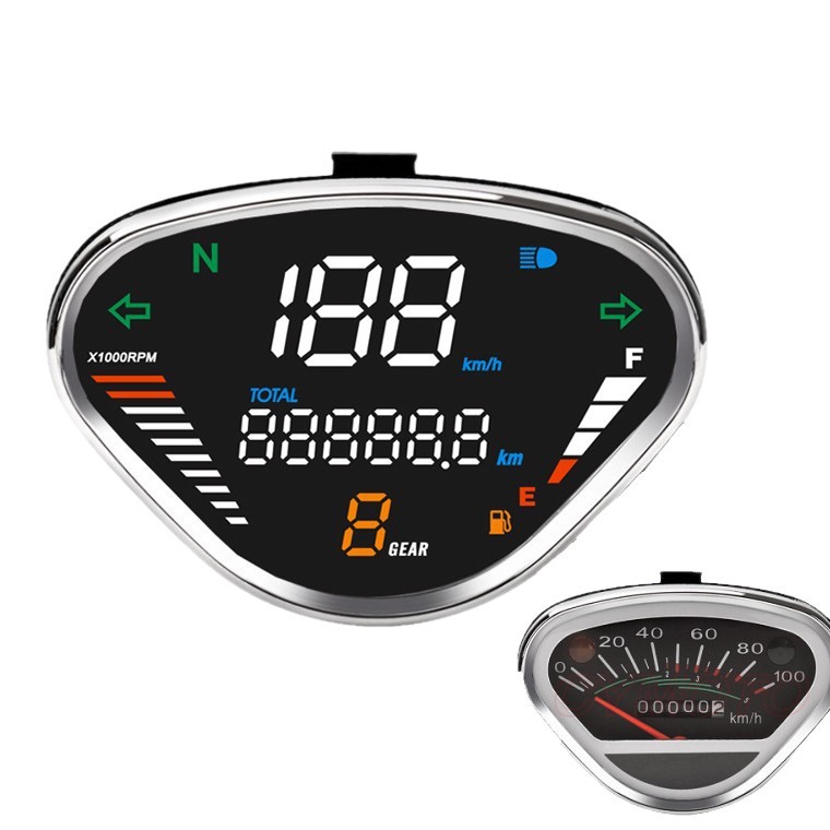 Dax Ct50 Motorcycle Jincheng 50 Giraffe 70 Monkey Digital Instrument Assembly with Tachometer Modification Meter