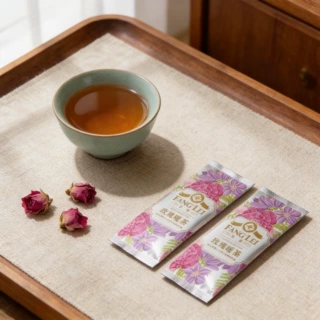 茶叶小包袋 食品水果花茶密封防潮纯铝箔小内袋 玫瑰暖茶叶真空袋