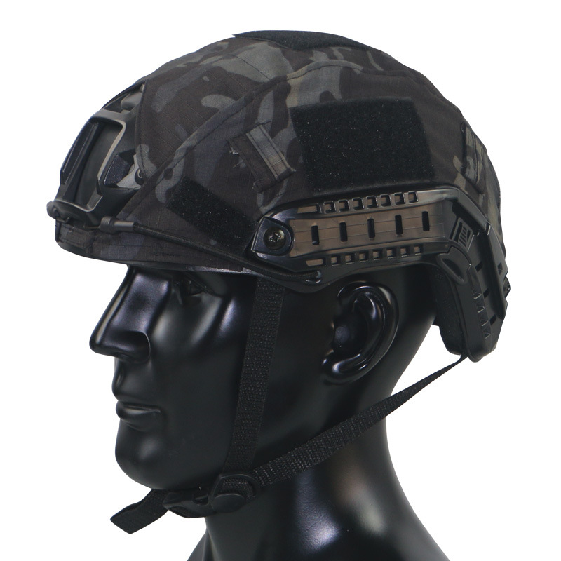 Casco rápido cubierta de casco juego cubierta de casco protector camuflaje cubierta de sombrero accesorios de modificación casco de camuflaje cubierta de tela de casco de bicicleta