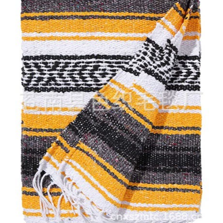 2025 тканые мексиканские ковры ручной работы Йога ковры шали ковры ковры на открытом воздухе одеяла 130X180 Пляжное одеяло для пикника