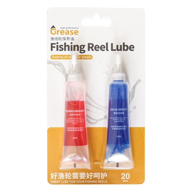 Gota de agua rueda giratoria carrete de pesca mantenimiento grasa tambor carrete de pesca mantenimiento aceite pesca rueda engranaje cojinete grasa
