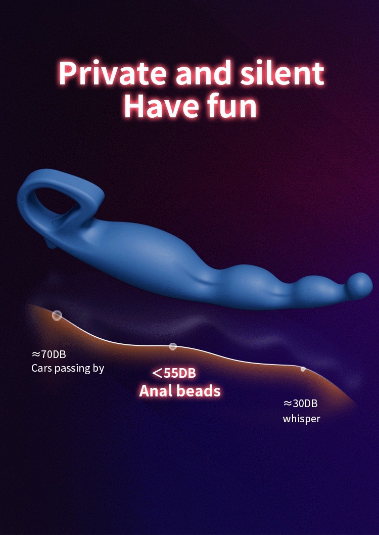 Appgesteuerter Analplug Mit Vibrationsperlen Zur Prostata Massage_voghion.com