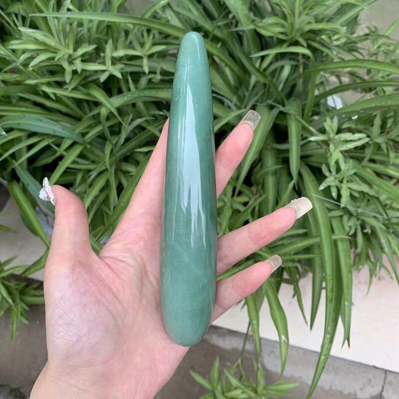 天然水晶多种材质水晶按摩棒 图 4