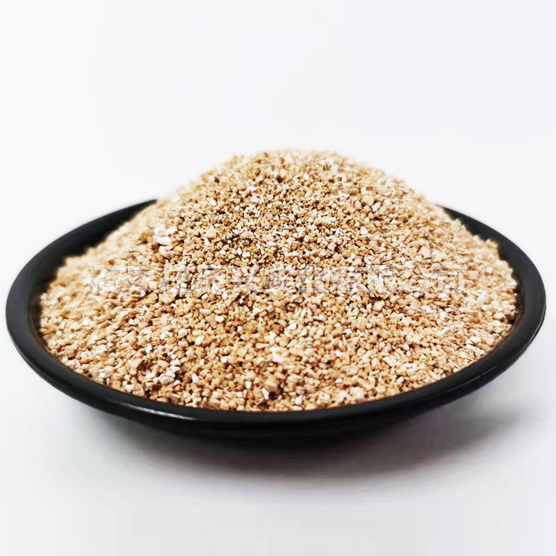 厂家批发1-3mm蛭石防火涂料用蛭石无土栽培园艺扦插膨胀蛭石颗粒