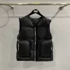 RO branch line raw edge pocket velvet vest black