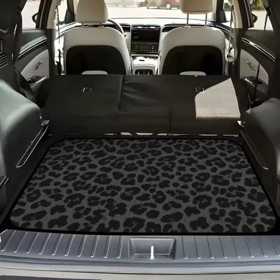 Sports-Style Car Floor Mats, Avtomobil döşəmə paspasları - 0226detm-car-15-75100cm-crystal-velvet-dot-bottom