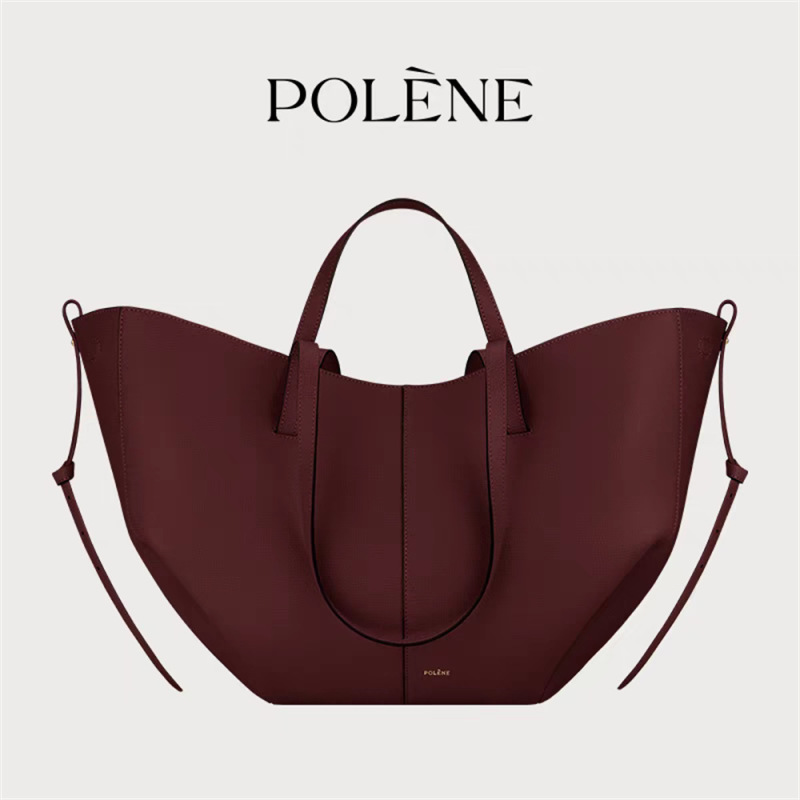French Niche POLENE2025 New Leather Tote Bag Underarm Bag Shopping Bag Large Capacity Commuter Women's Bag French Niche POLENE2025 New Leather Tote Bag Underarm Bag Shopping Bag Large Capacity Commuter Women's Bag