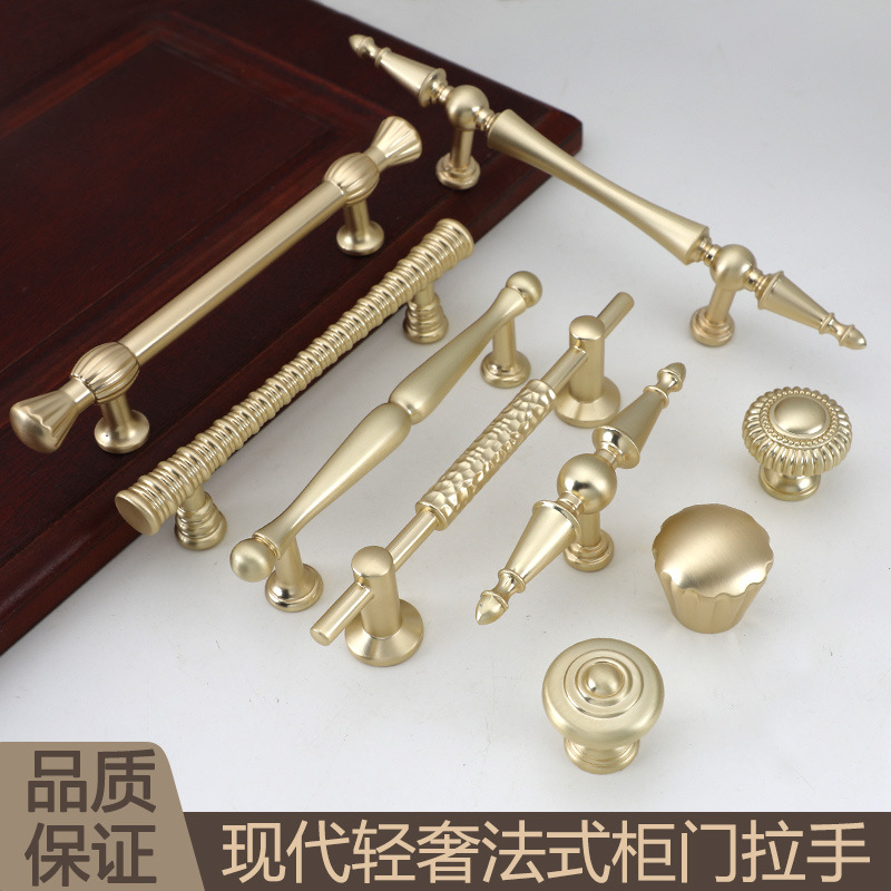 Modern and minimalistic round golden furniture