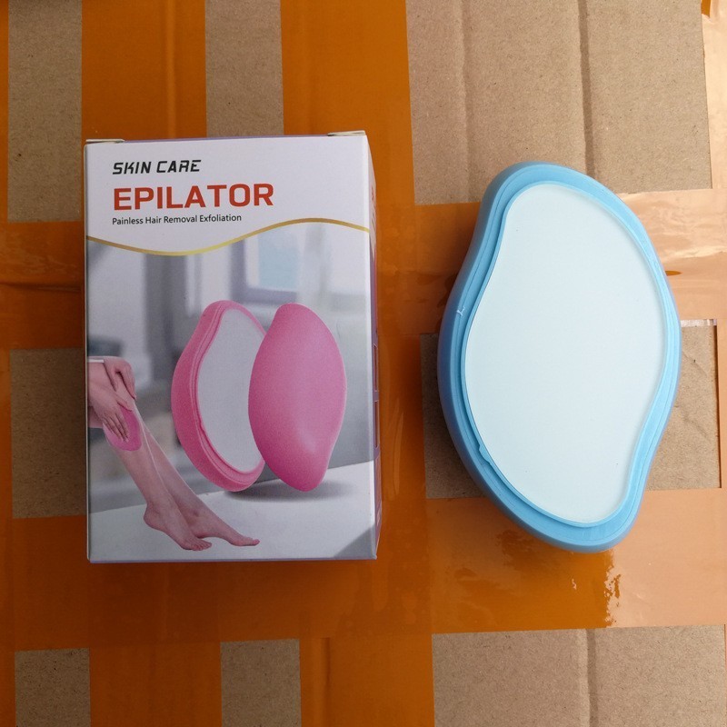 Removedor de pelo manual instrumento de eliminación de pelo Nano vidrio transfronterizo nuevo dispositivo de eliminación de pelo de la piel no dañada herramienta de pelado de pies