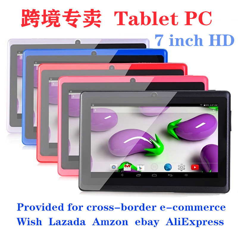 Cross-Border Popular Tablet Pc New Wifi All-In-One Machine 7Inch Hd Export Gift List