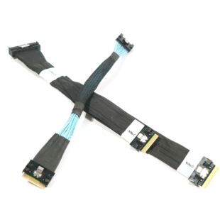 Wiring harness customized SAS SFF-8654 TO SFF-8654 server cable high-speed transmission data cable