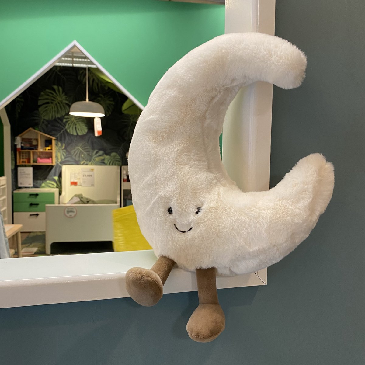 Sol, luna, muñeca de peluche, muñeca encantadora, almohada en la cama, muñeca tranquila, regalo de cumpleaños para chicas