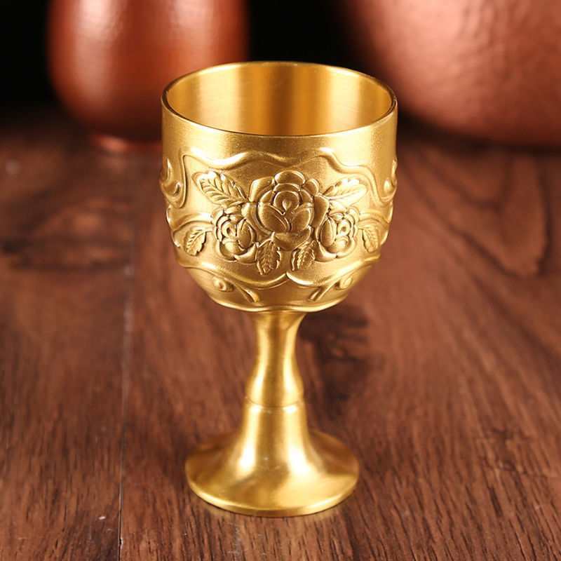 109 순수 구리 와인 잔 [스몰 사이즈 50ml]]