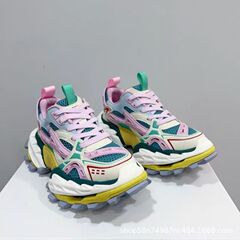 2025年夏の新しい多用途で耐摩耗性のホットスタイルのストリートダッドシューズ、メンズシューズ、厚底ファッションカジュアルファッションシューズ