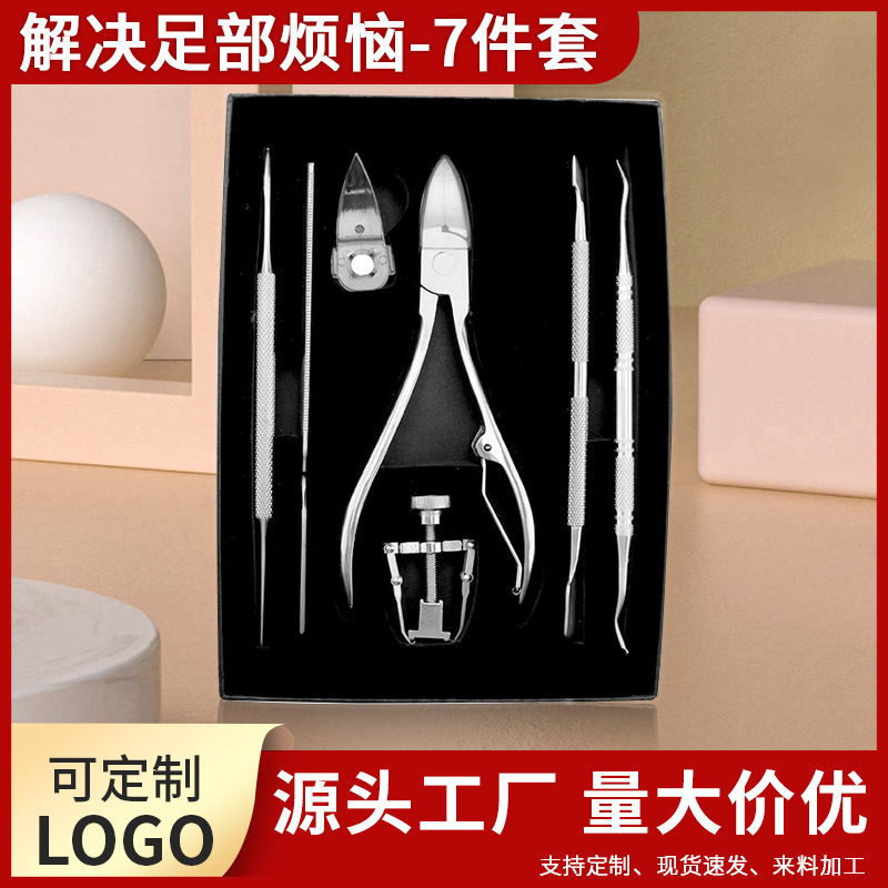 Alicates cortaúñas acero inoxidable para uñas encarnadas