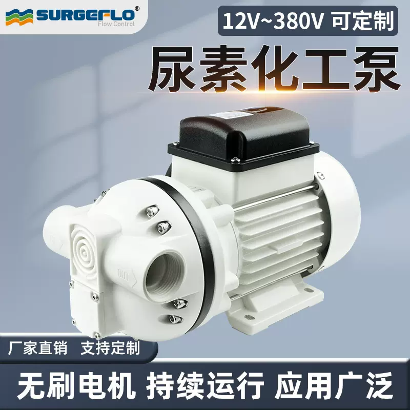 厂家直销电动隔膜泵耐酸碱耐腐蚀尿素泵220V大流量电动化工自吸泵