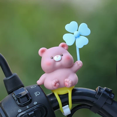 Car ornaments Bicycle Bicycle Decoration Decoration New - windmill-bear