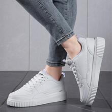 O 88574 Couple Thick Sole White Sneakers ���º��С��Ь