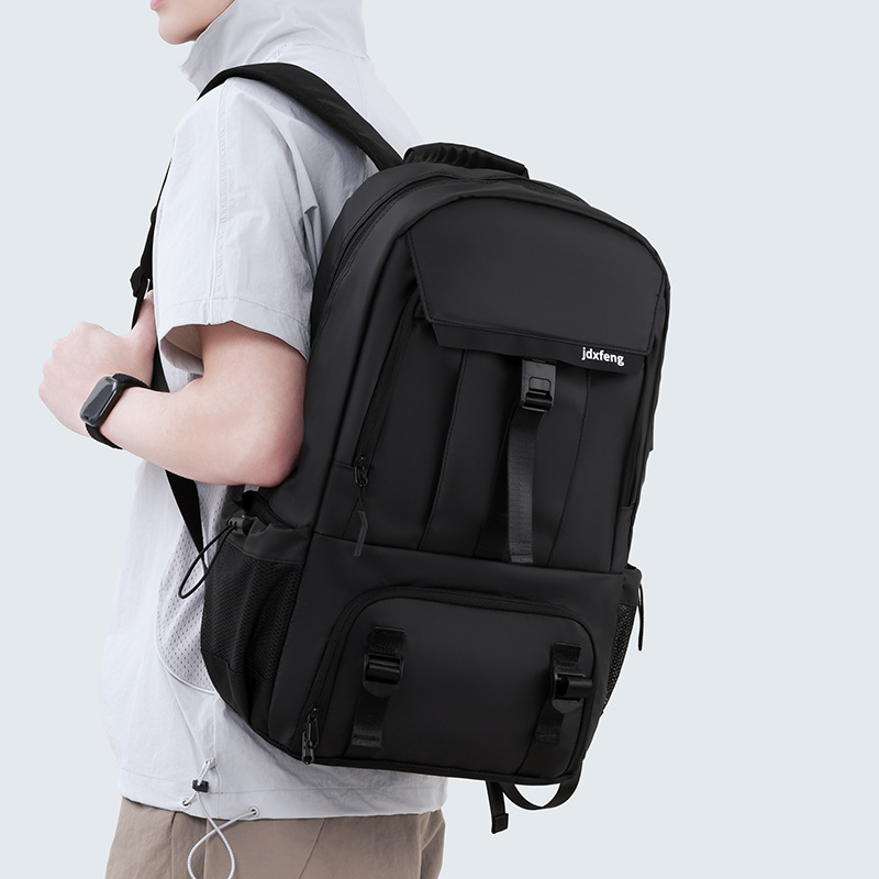 Trendy 2026 New Waterproof Multifunctional Backpack, Unisex, Portable Storage, Simple Business Laptop Bag