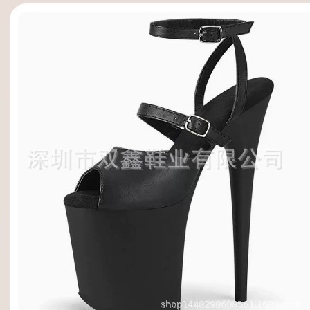 Sandalias de tacón alto de 17cm