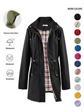 H 44195 Outdoor Hooded Rain Jacket ������ñ���� ŷ����