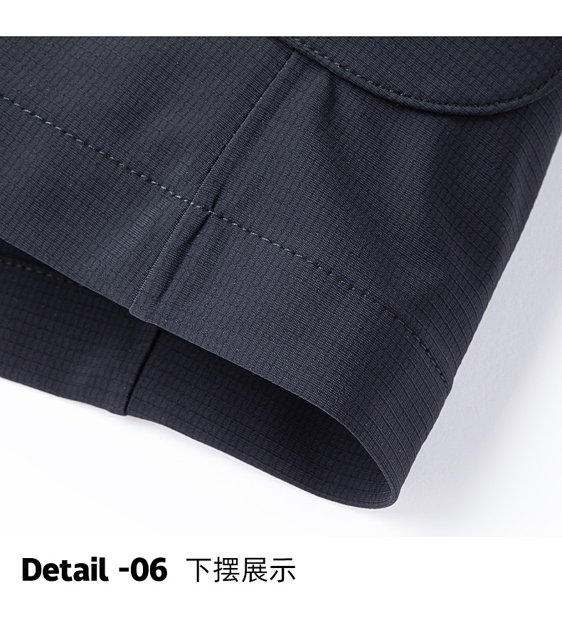 【 Douyin Same Style 】 No-iron ice Silk Western clothing summer jacket, ultra-thin high-elasticity men's sun-protective formal wear pic 25