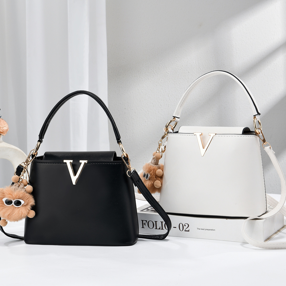 2026 nuevo estilo suave aire plegable bolso de mano mujer coreana simple de hombro bolso de fábrica suministro