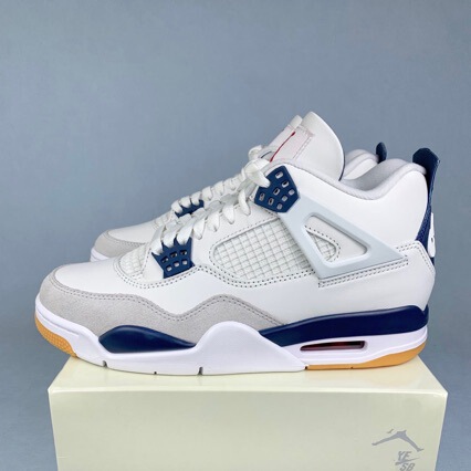 Aj4 Basketball Shoes Aj4Xsb Joint Brand Men's Sports Shoes Basketball Shoes Navy Navy Blue