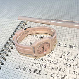 糖果色学生党手表抖音爆款热销户外运动简约时尚防水石英表代发