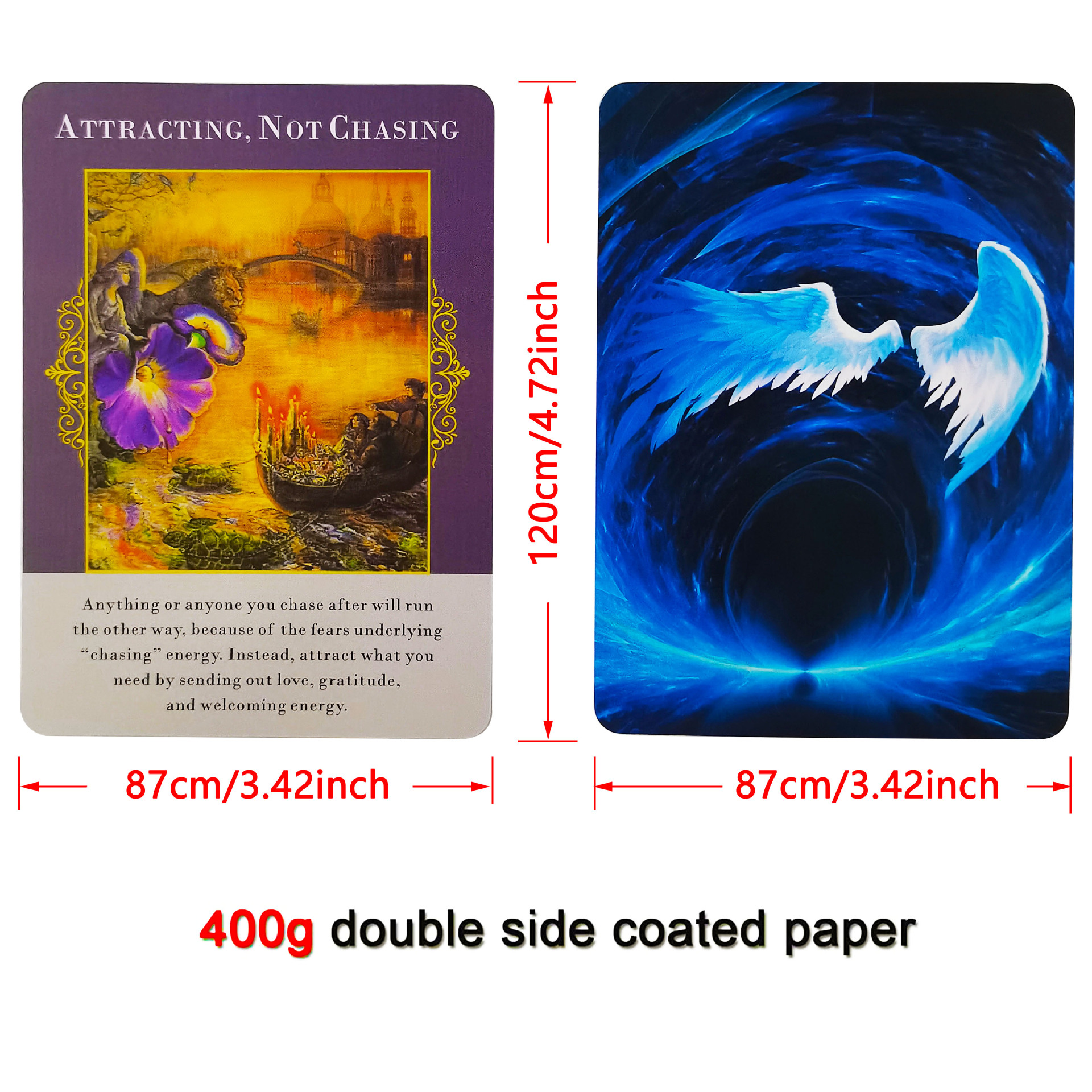 In-stock Cross-border Oracle Cards Angels Of Abundance Oracle Cards_voghion.com